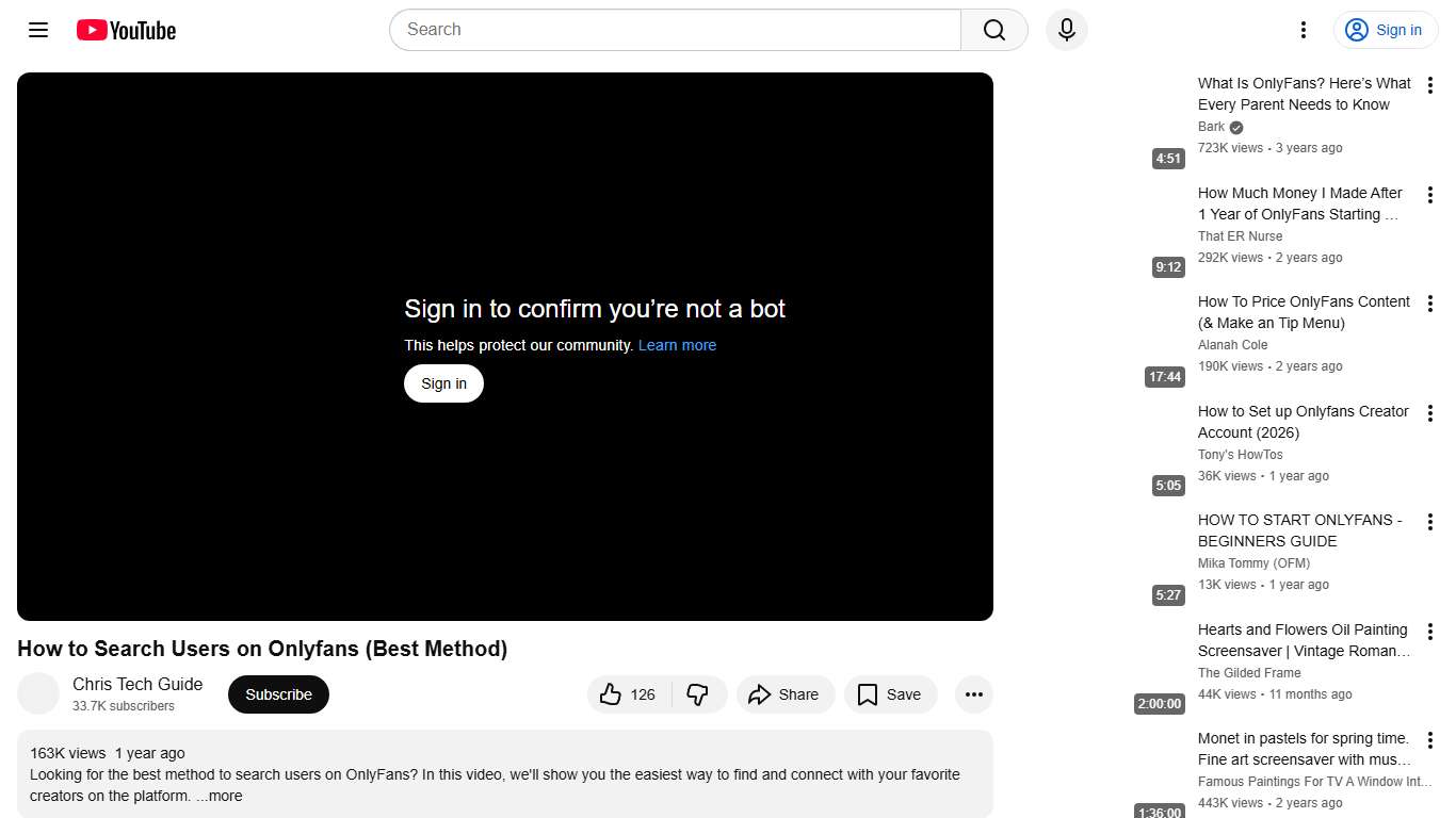 How to Search Users on Onlyfans (Best Method) - YouTube